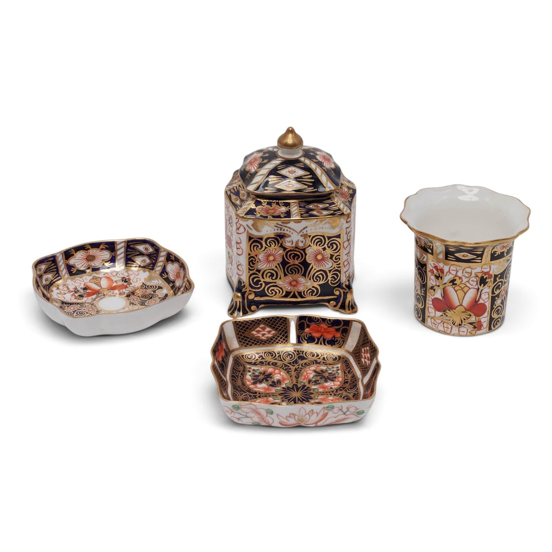 (4 pc) Royal Crown Derby Imari Porcelain Ware (1 of 9)