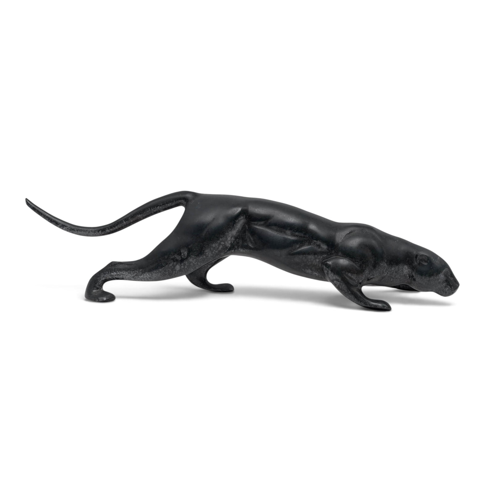 Vintage Prowling Panther Metal Sculpture (1 of 5)