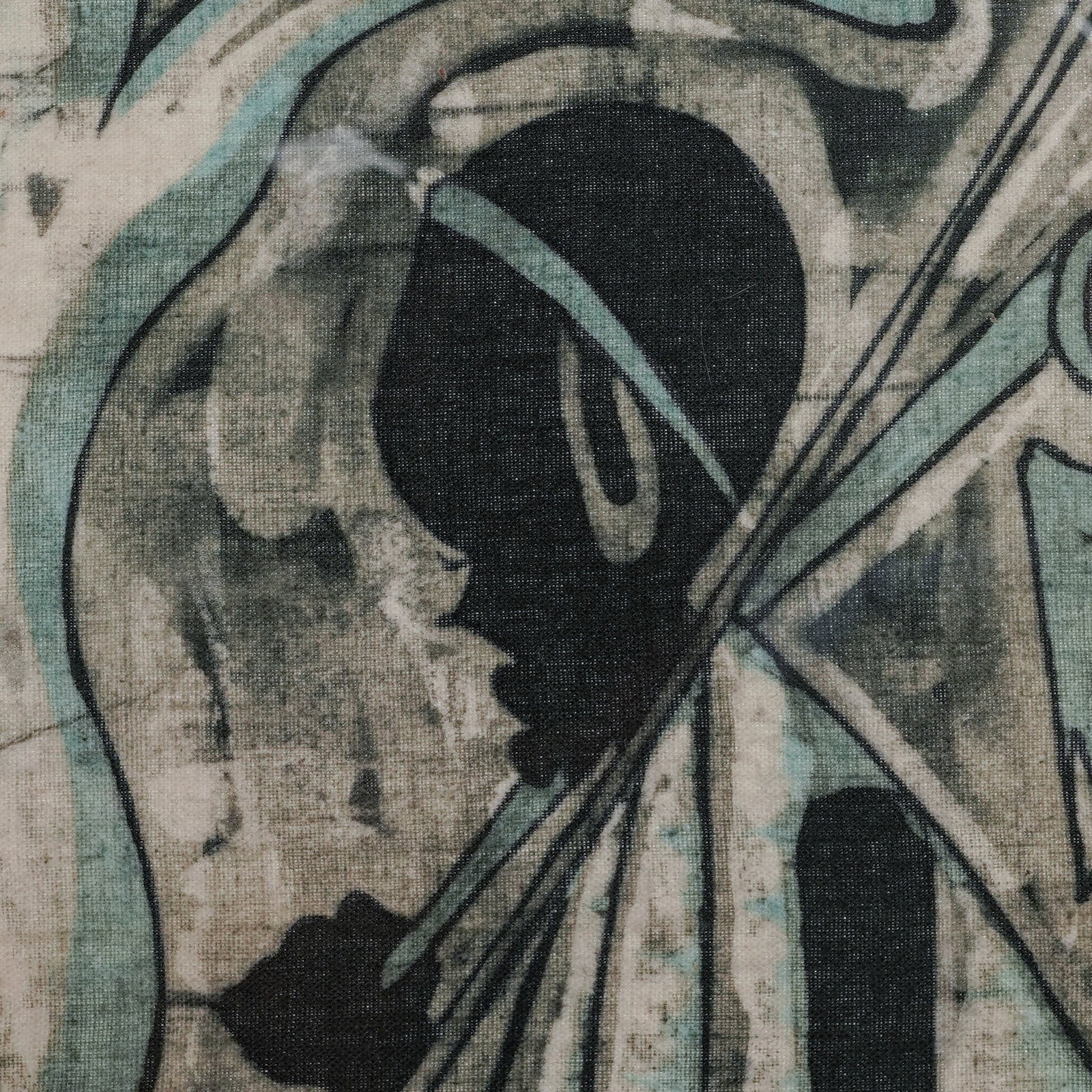 Signed Abstract African Figural Textile - 3