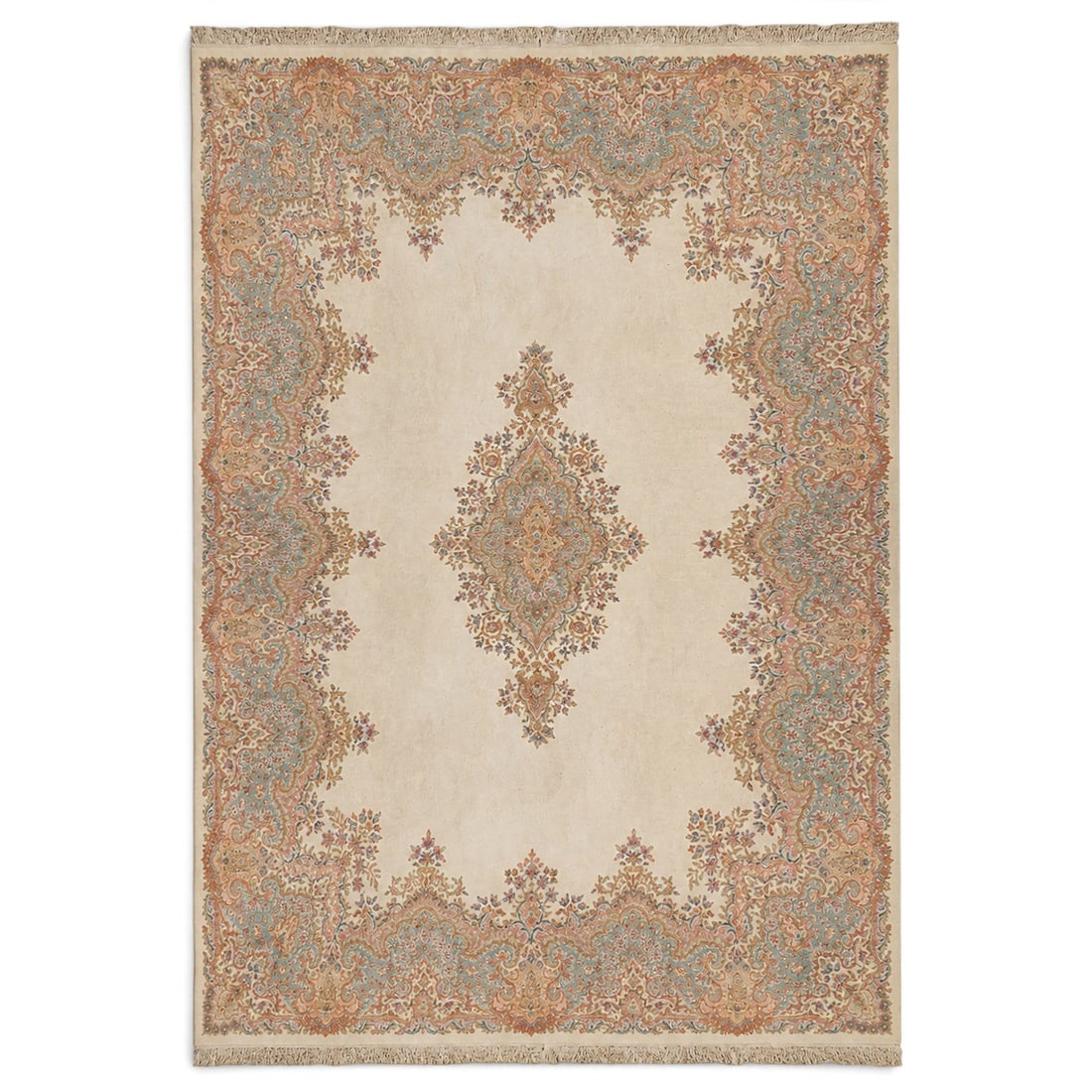 Vintage Avakian Bros Inc. Kerman Persian Wool Rug (1 of 5)