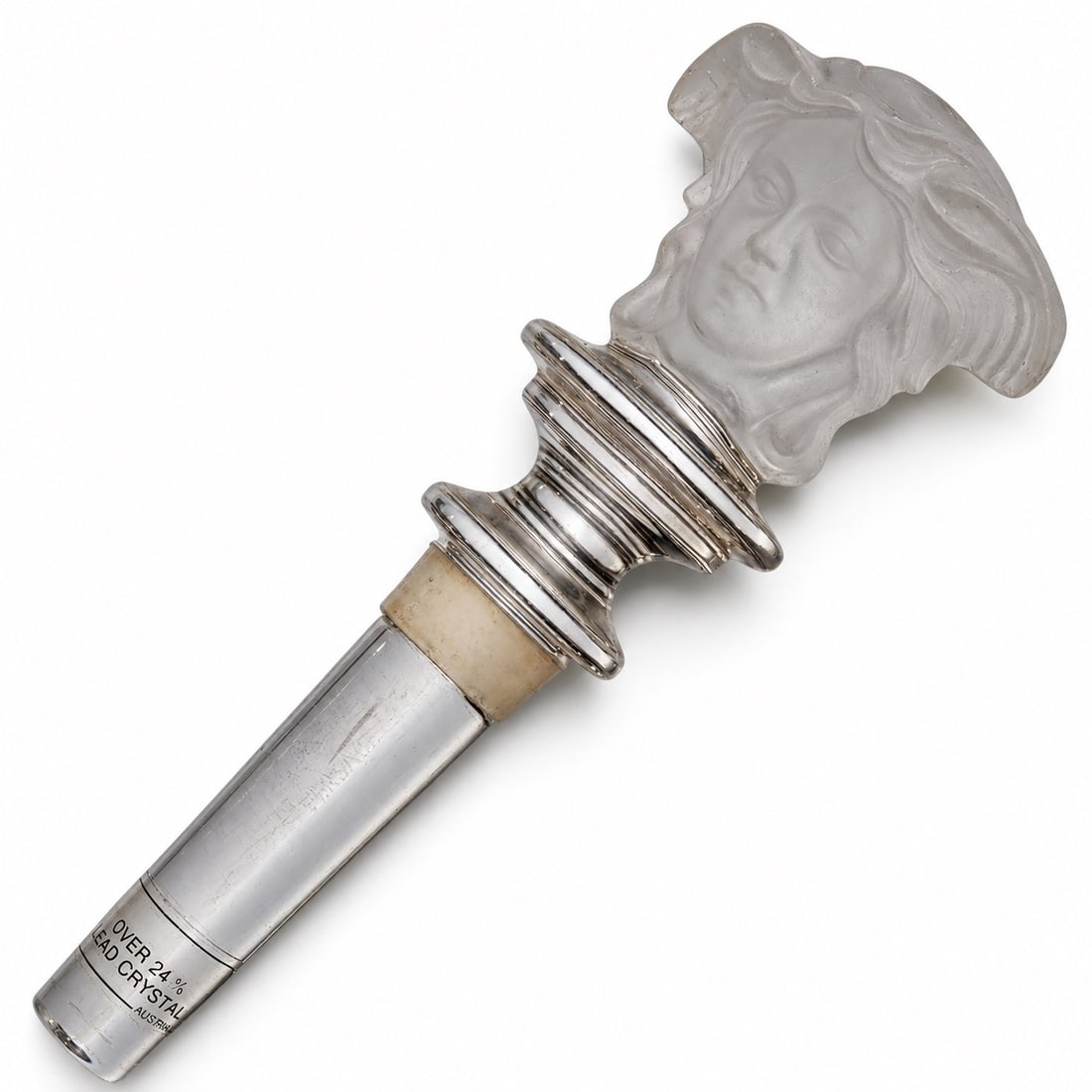 Versace x Rosenthal Medusa Crystal Bottle Stopper (1 of 6)