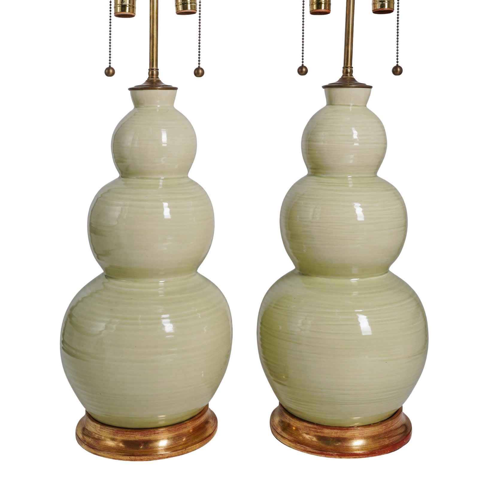 Pair of Christopher Spitzmiller (American, b. 1971) Porcelain Table Lamps: Pair of Christopher Spitzmiller (American, b. 1971) Porcelain Table Lamps 2003. American Artist/Designer/Manufacturer: Christopher Spitzmiller Marking(s); notes: Each hand-signed underside