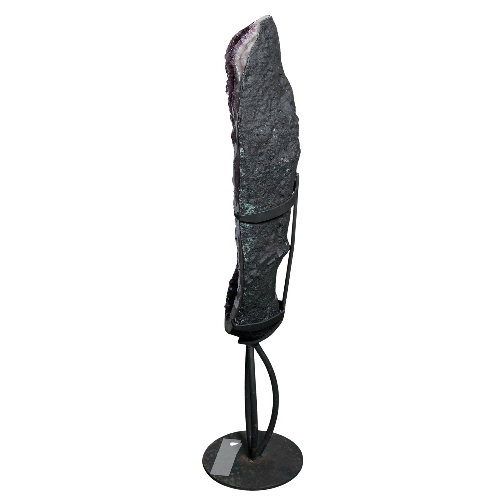 Large Amethyst Cathedral Geode On Stand - 2