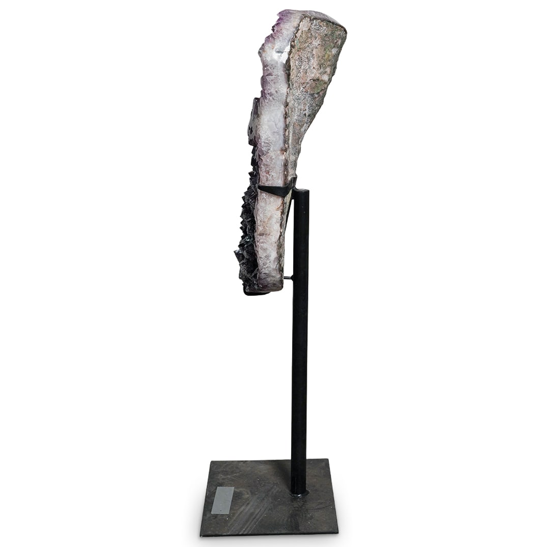 Amethyst Geode on Stand - 6