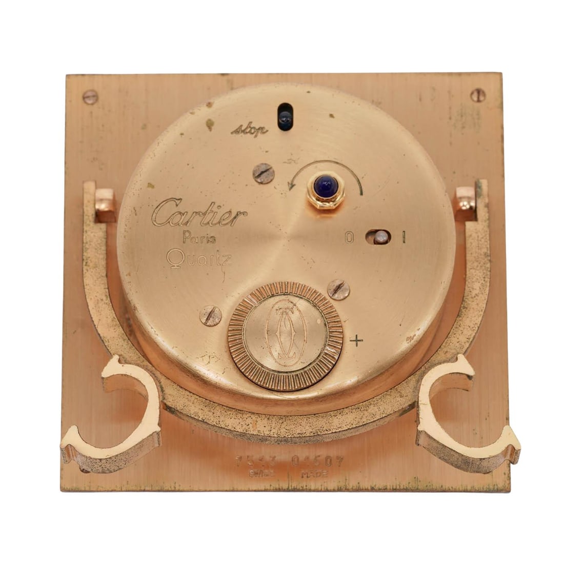 Cartier Lapis Desk Clock - 6