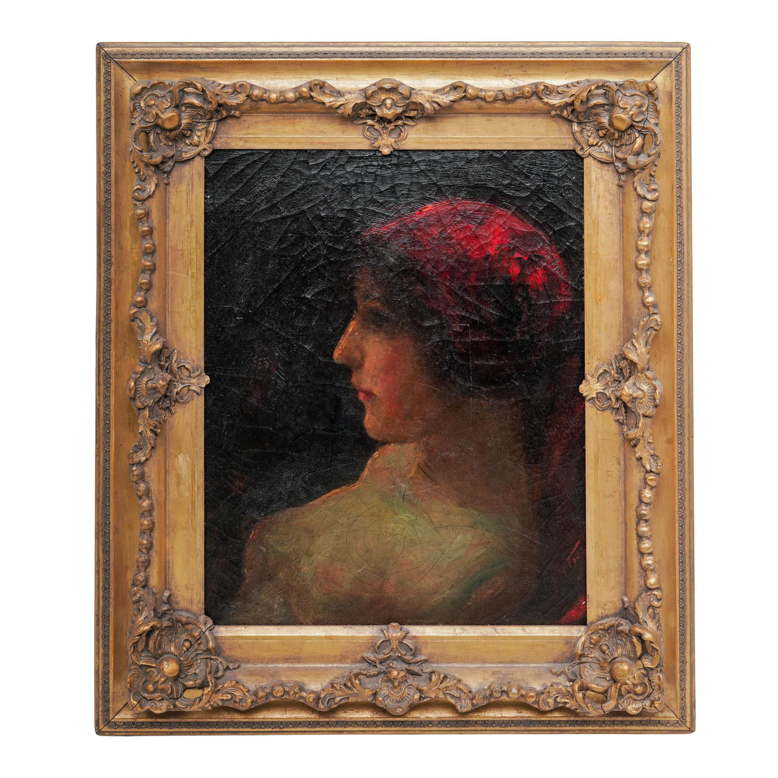 Robert Atkinson Fox (American-Canadian, 1860-1935) Portrait Oil Canvas Painting (1 of 4)