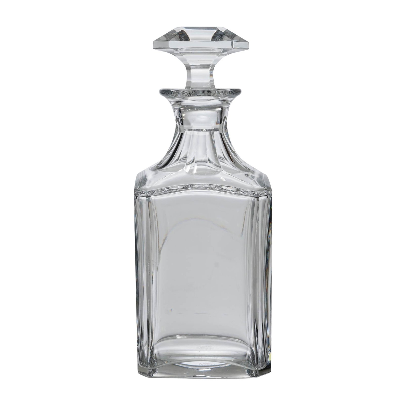 Baccarat Harcourt Crystal Decanter: Baccarat Harcourt Crystal Decanter Late 20th-early 21st century, French Artist/Designer/Manufacturer: Baccarat Marking(s); notes: Marked “Baccarat” to base Materials: crystal Cataloger Note: B
