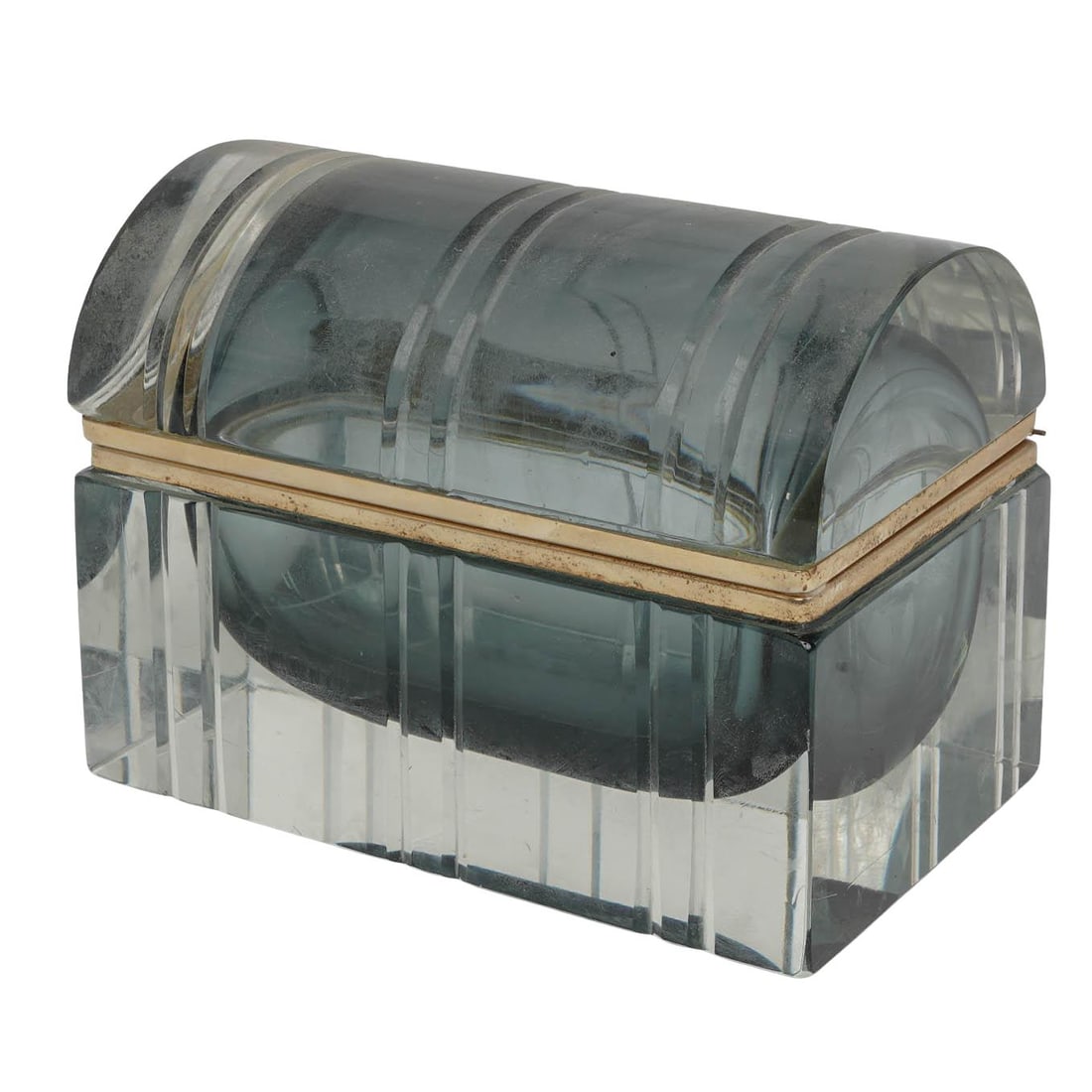 GSE Ottone Galvanizzato Murano Glass Casket Box (1 of 8)