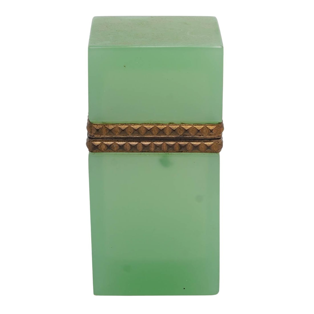 French Opaline Glass Covered Brass Mounted Box (1 of 6)