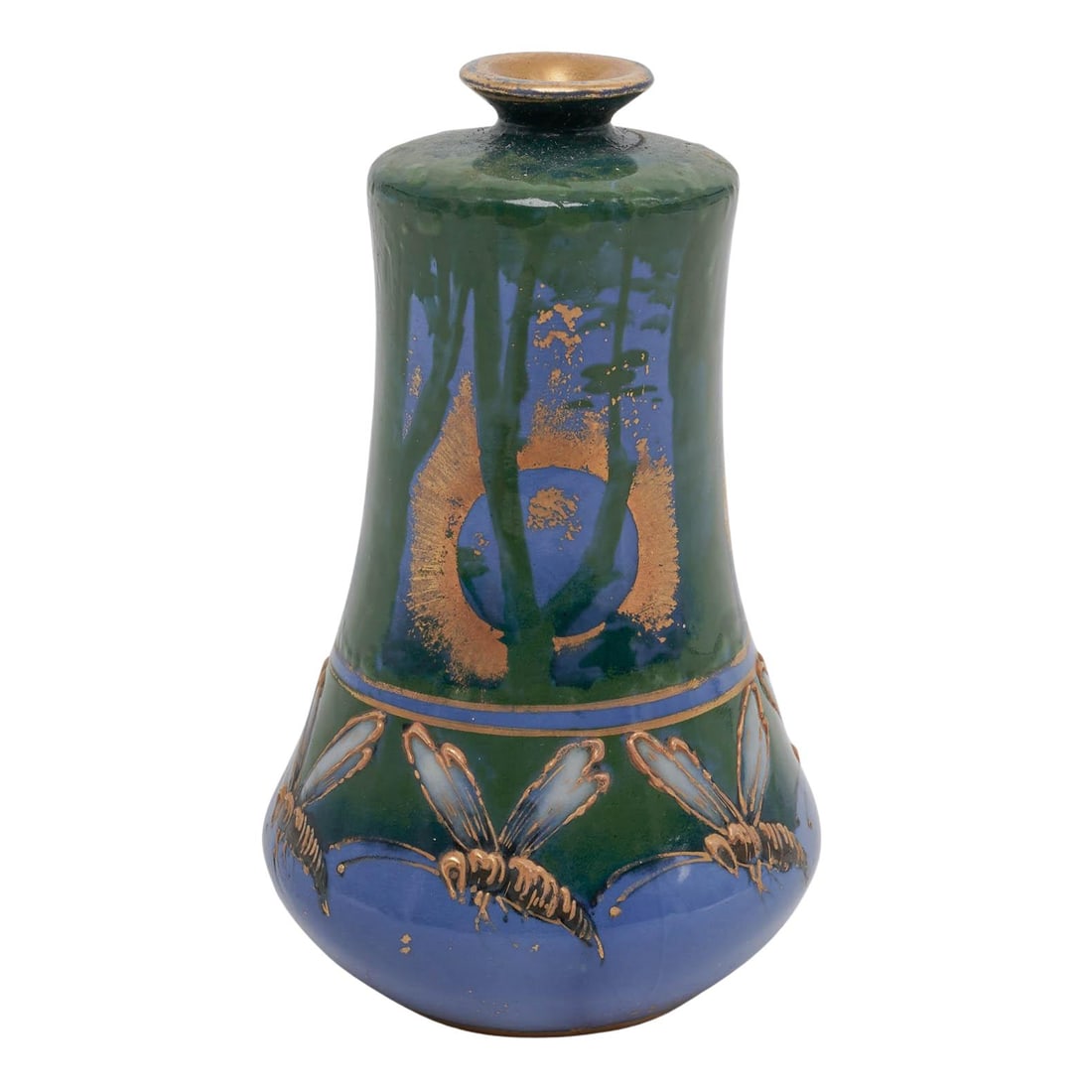 Reissner, Stellmacher & Kessel Art Nouveau Ceramic Vase (1 of 6)