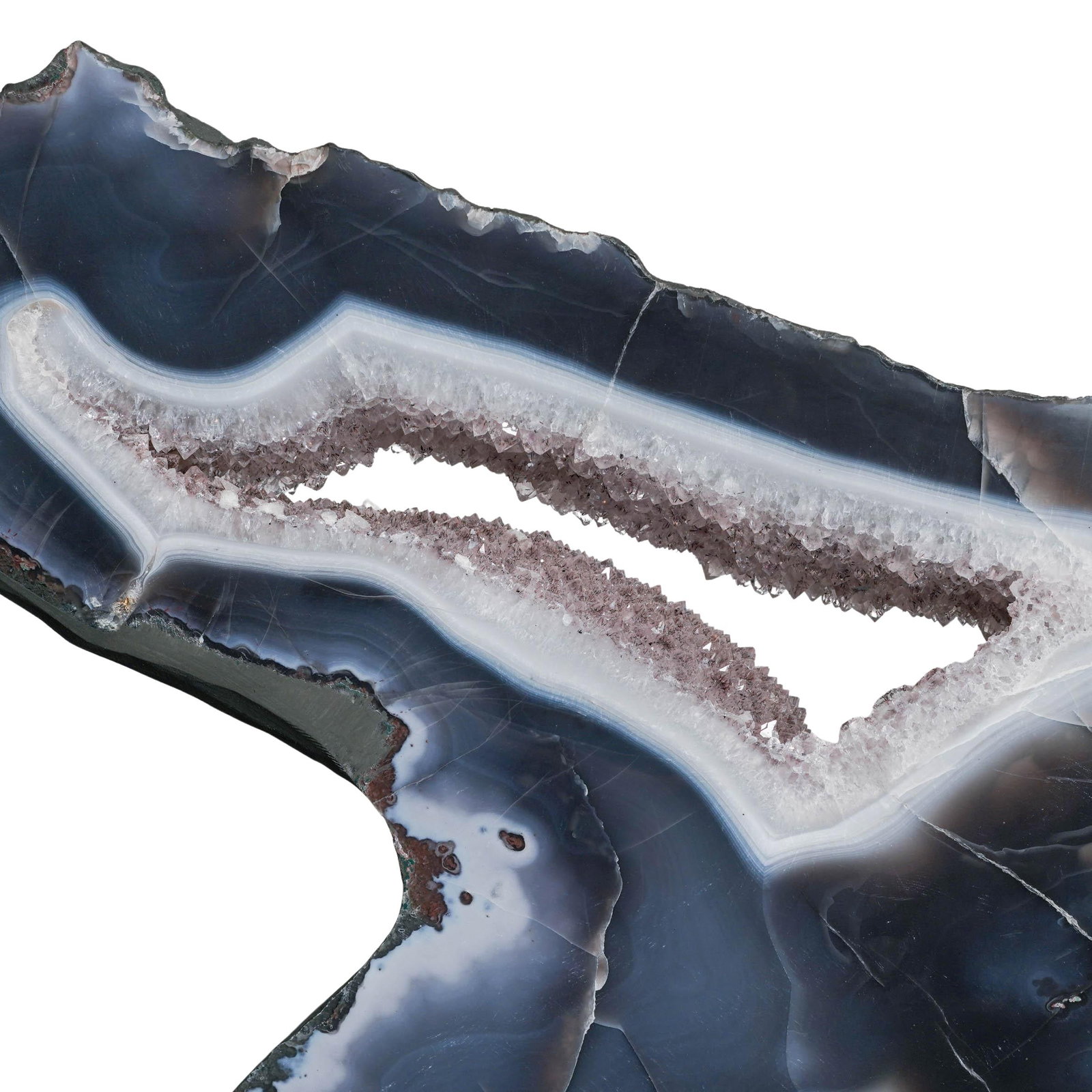 Banded Agate Geode - 5