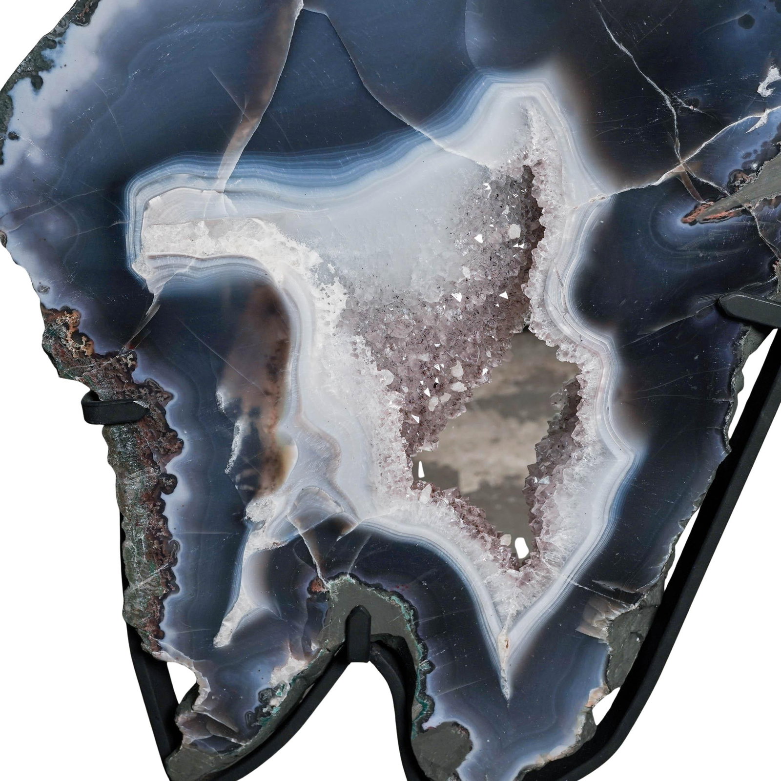 Banded Agate Geode - 6