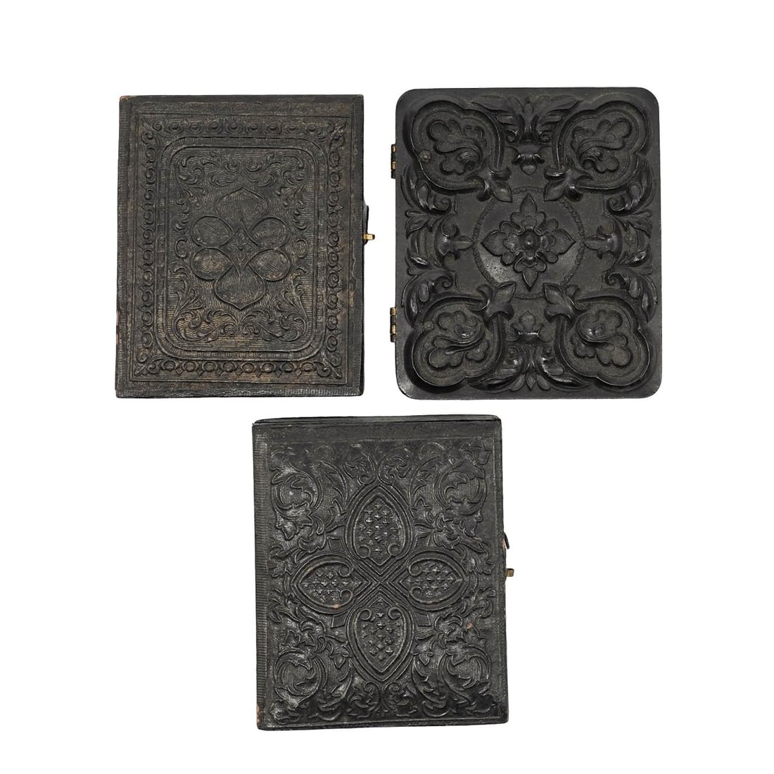 (3 pc) 19th Cent. Portrait Tintypes - 2