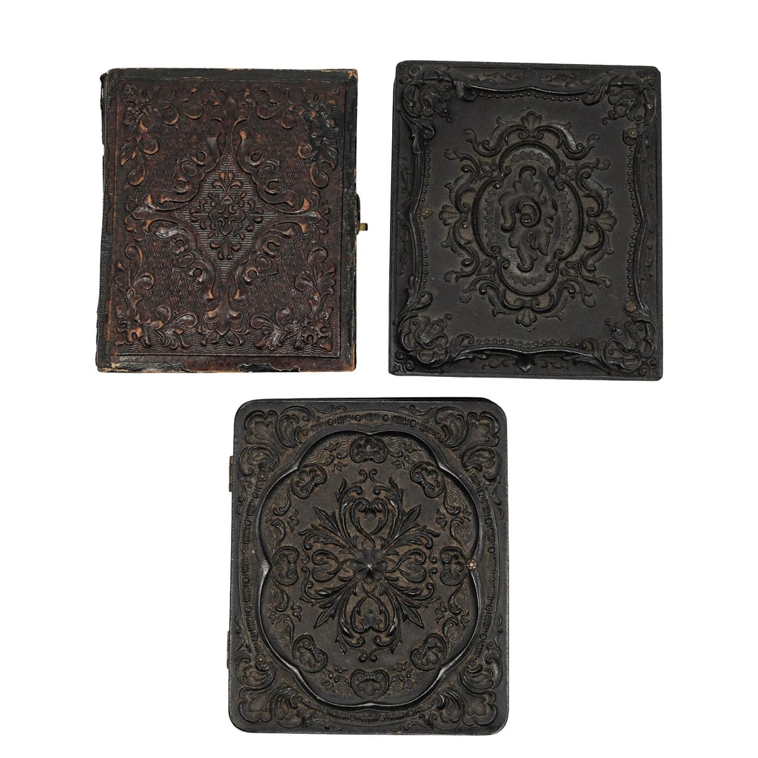(3 pc) 19th Cent. Portrait Tintypes - 2