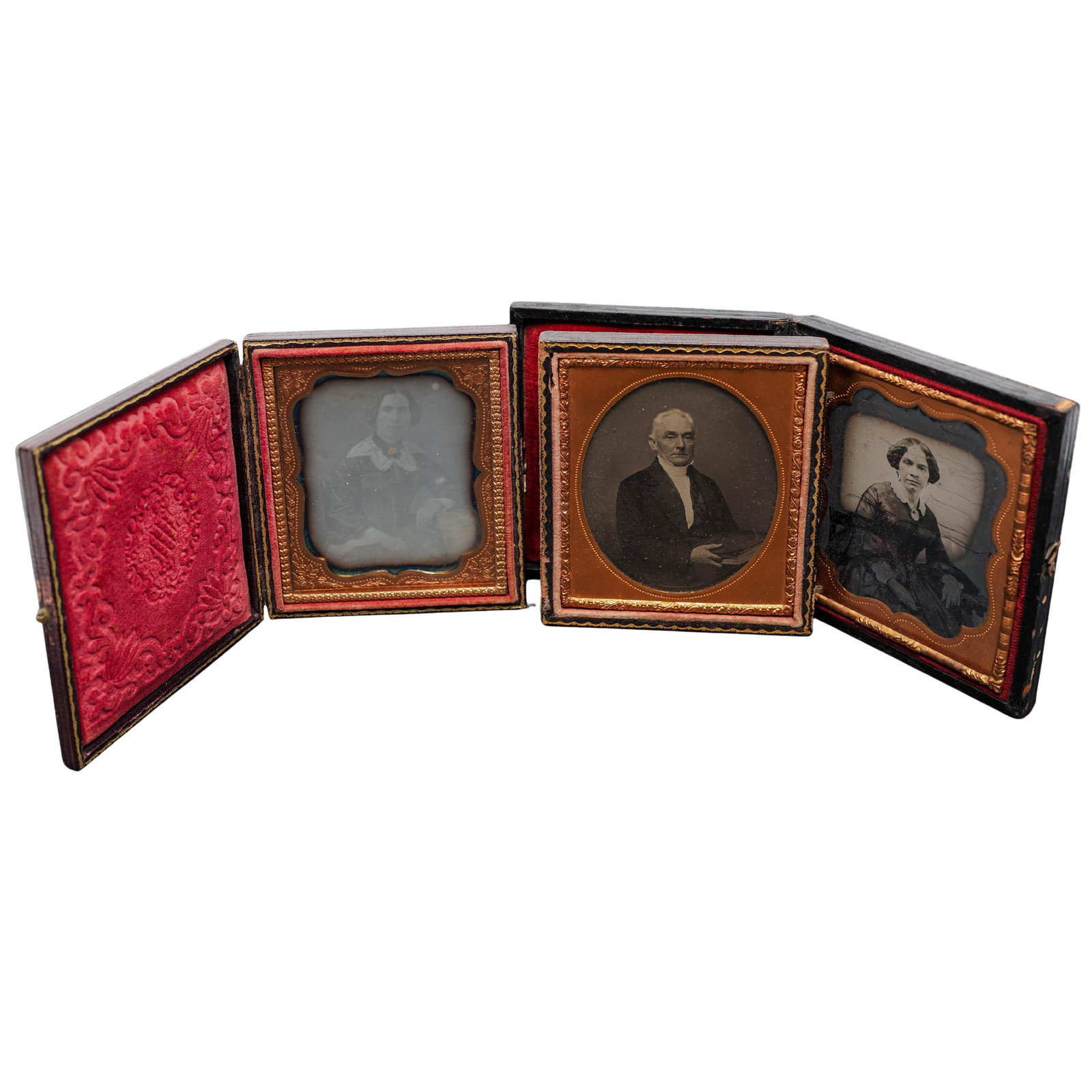 (3 pc) 19th Cent. Daguerreotypes & Tintypes (1 of 8)