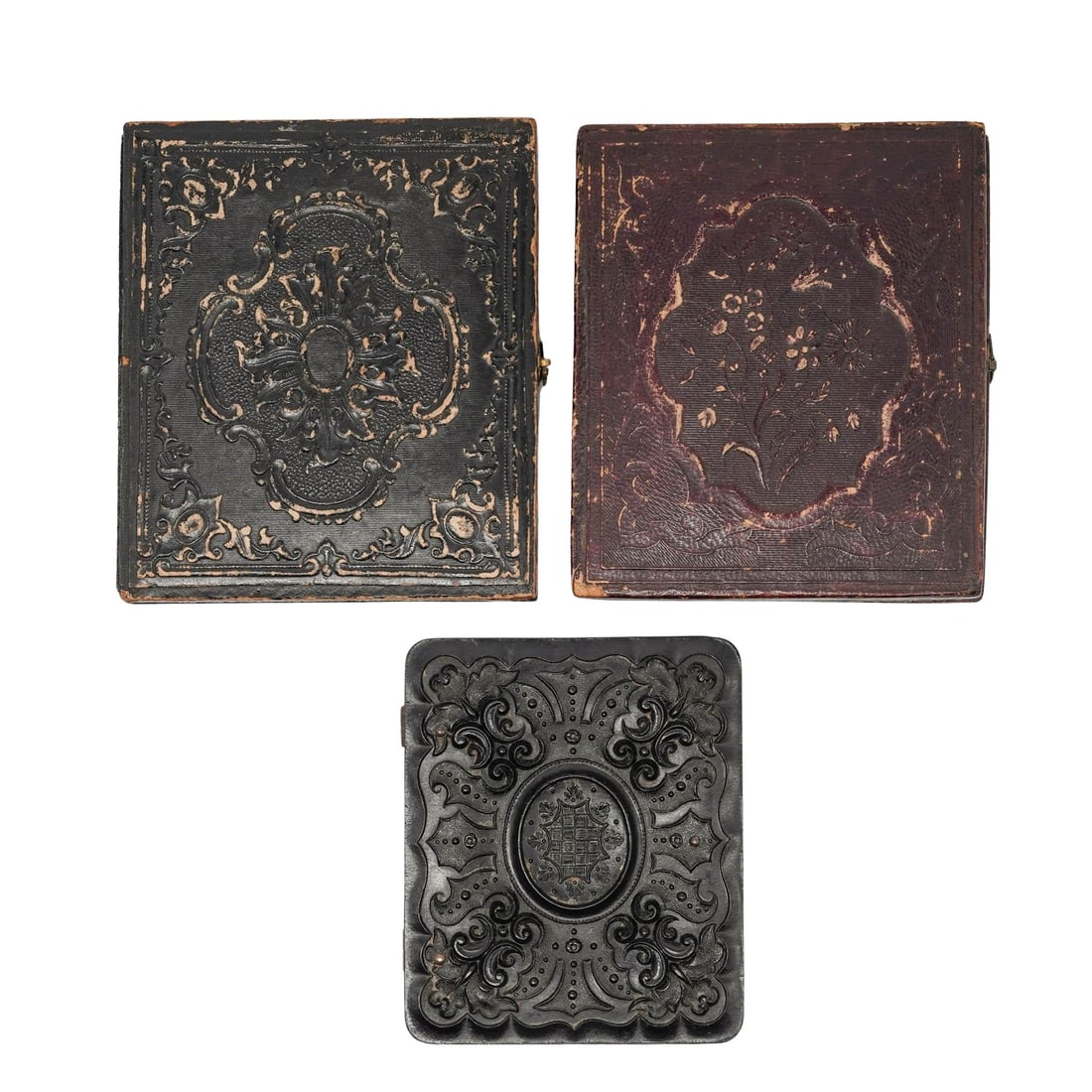 (3 pc) 19th Cent. Portrait Tintypes - 2