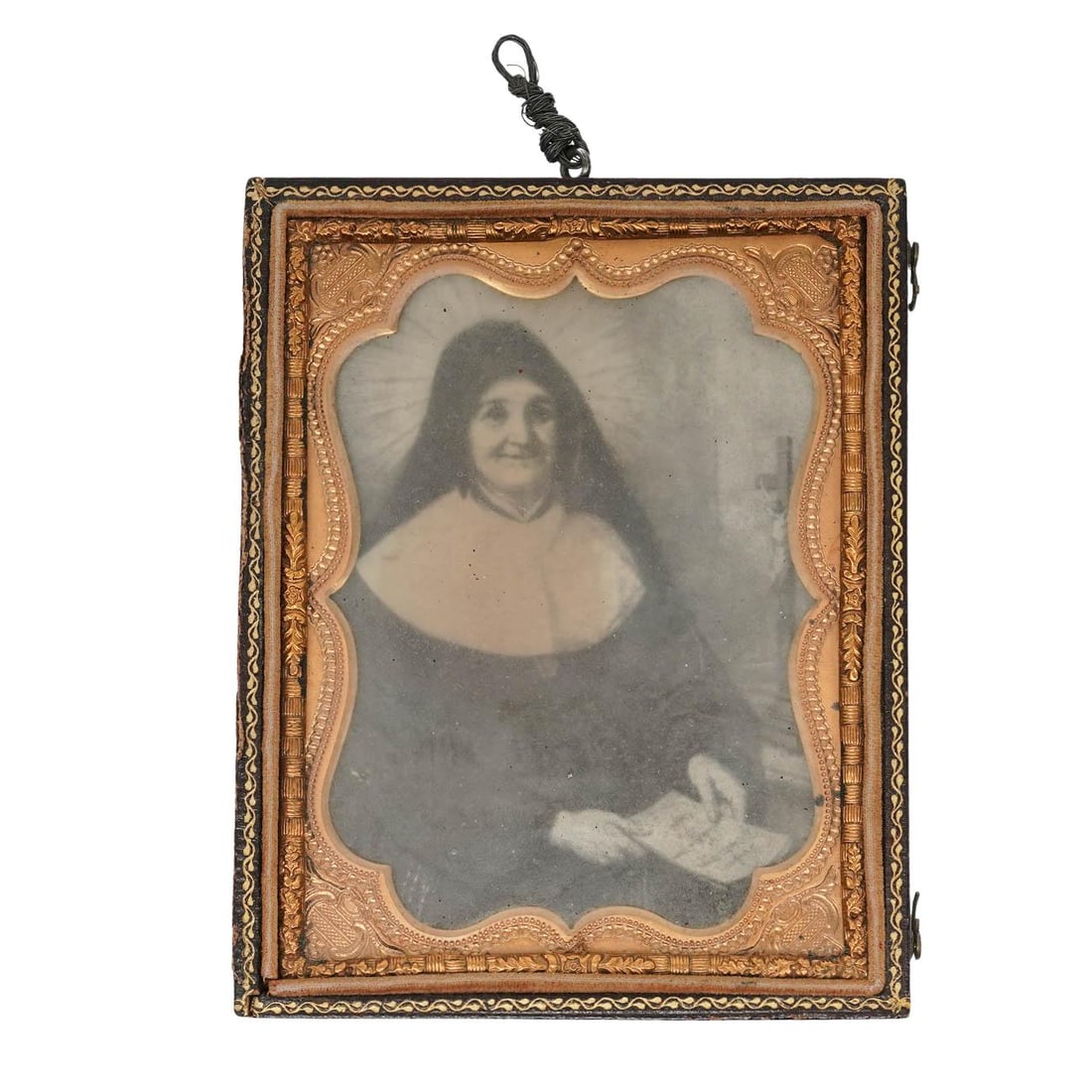 Antique Photomechanical Print of a Nun (1 of 2)