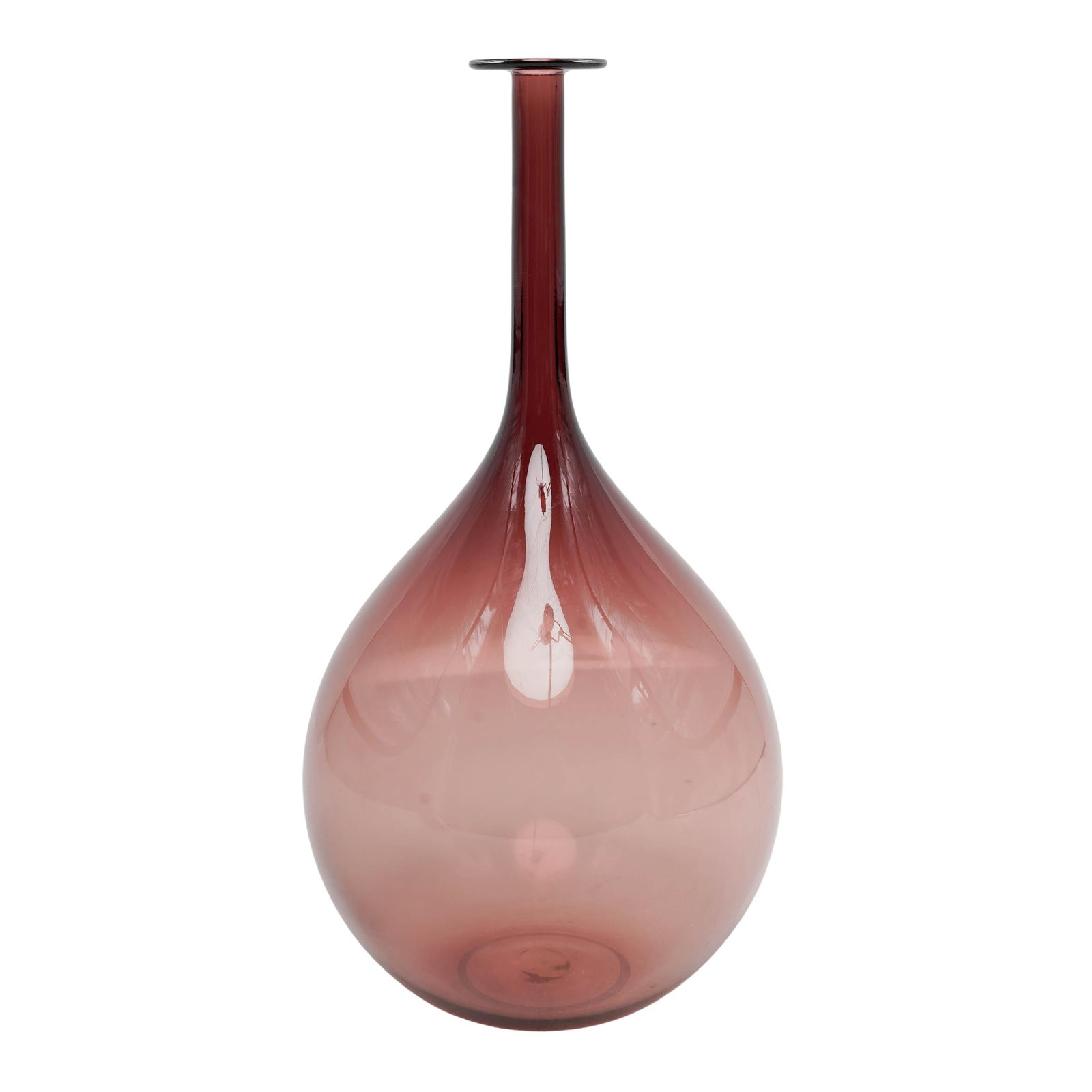 Signed Studio Art Glass Vase (1 of 4)