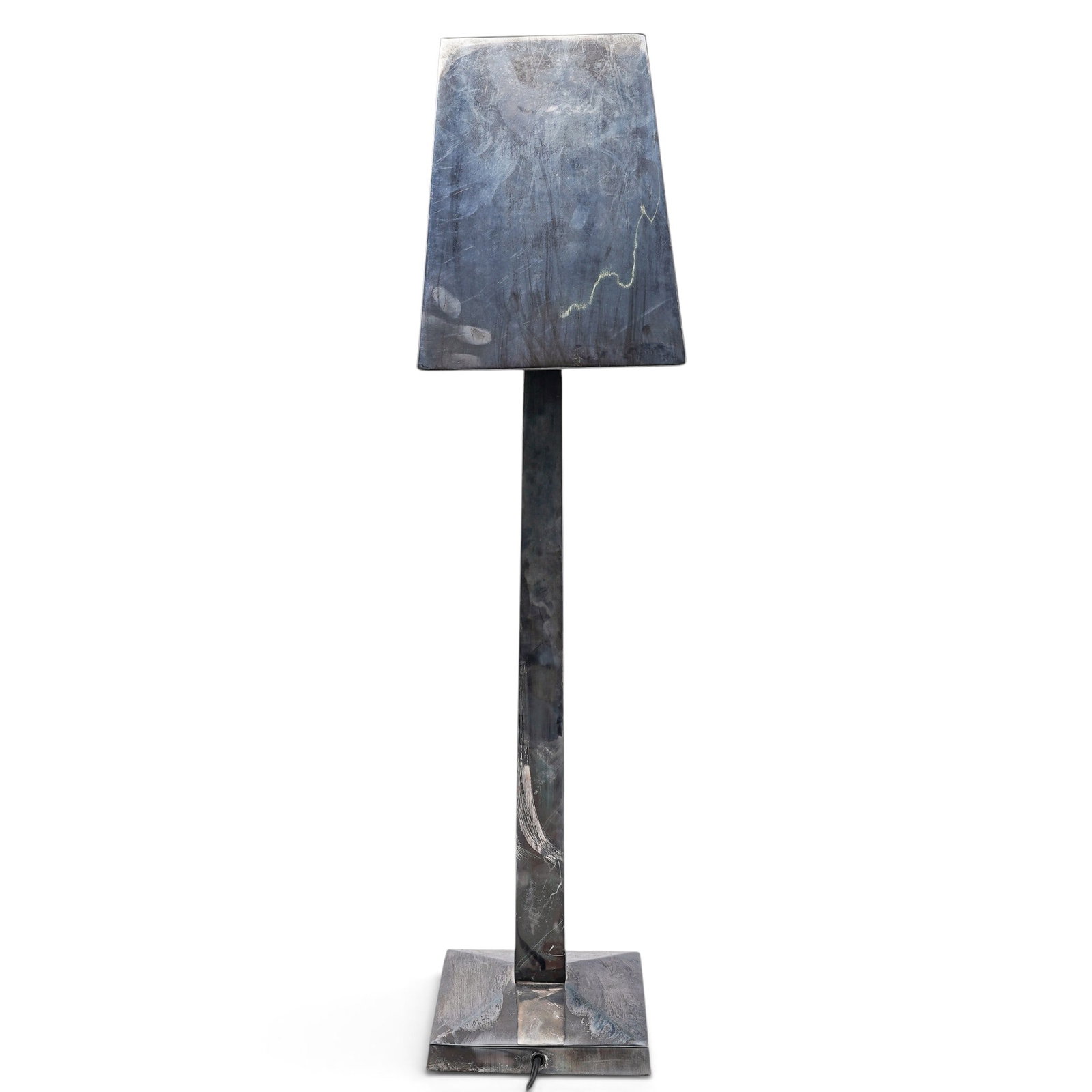 Industrial Chrome Table Lamp - 4