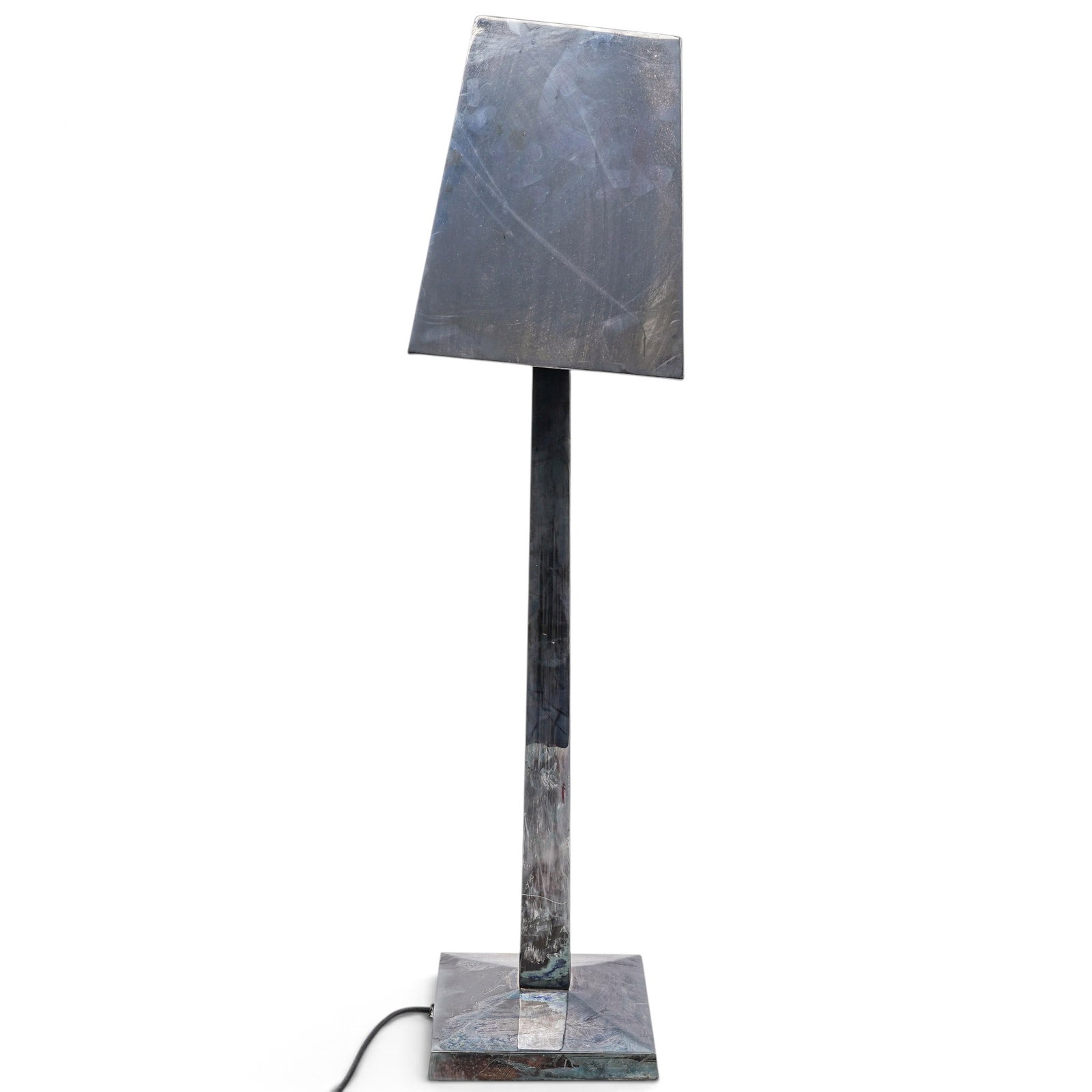Industrial Chrome Table Lamp - 5