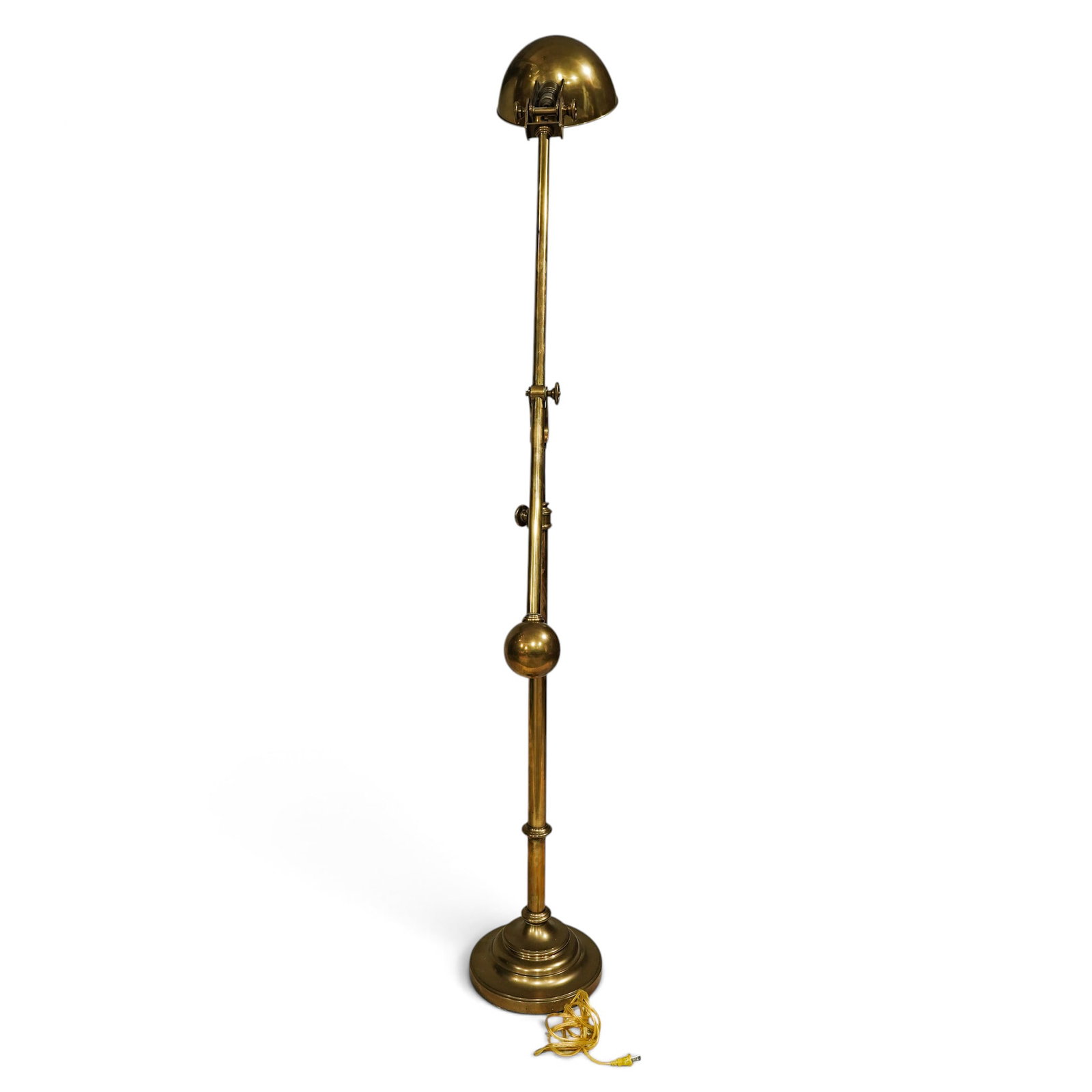 MCM Brass Floor Lamp - 4