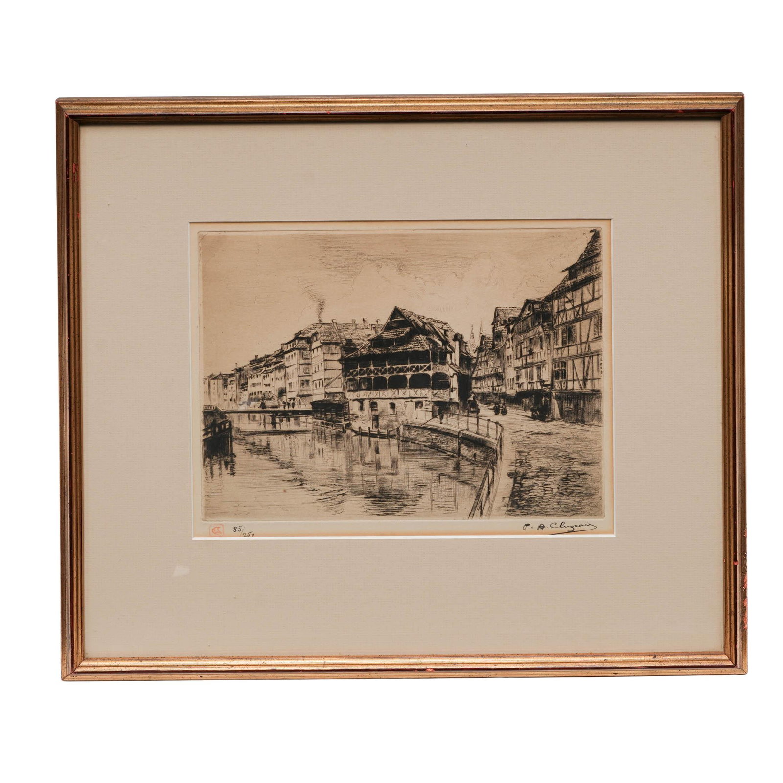Pierre-Antoine-Marie Cluzeau (French, 1884–1963) Etching (1 of 5)