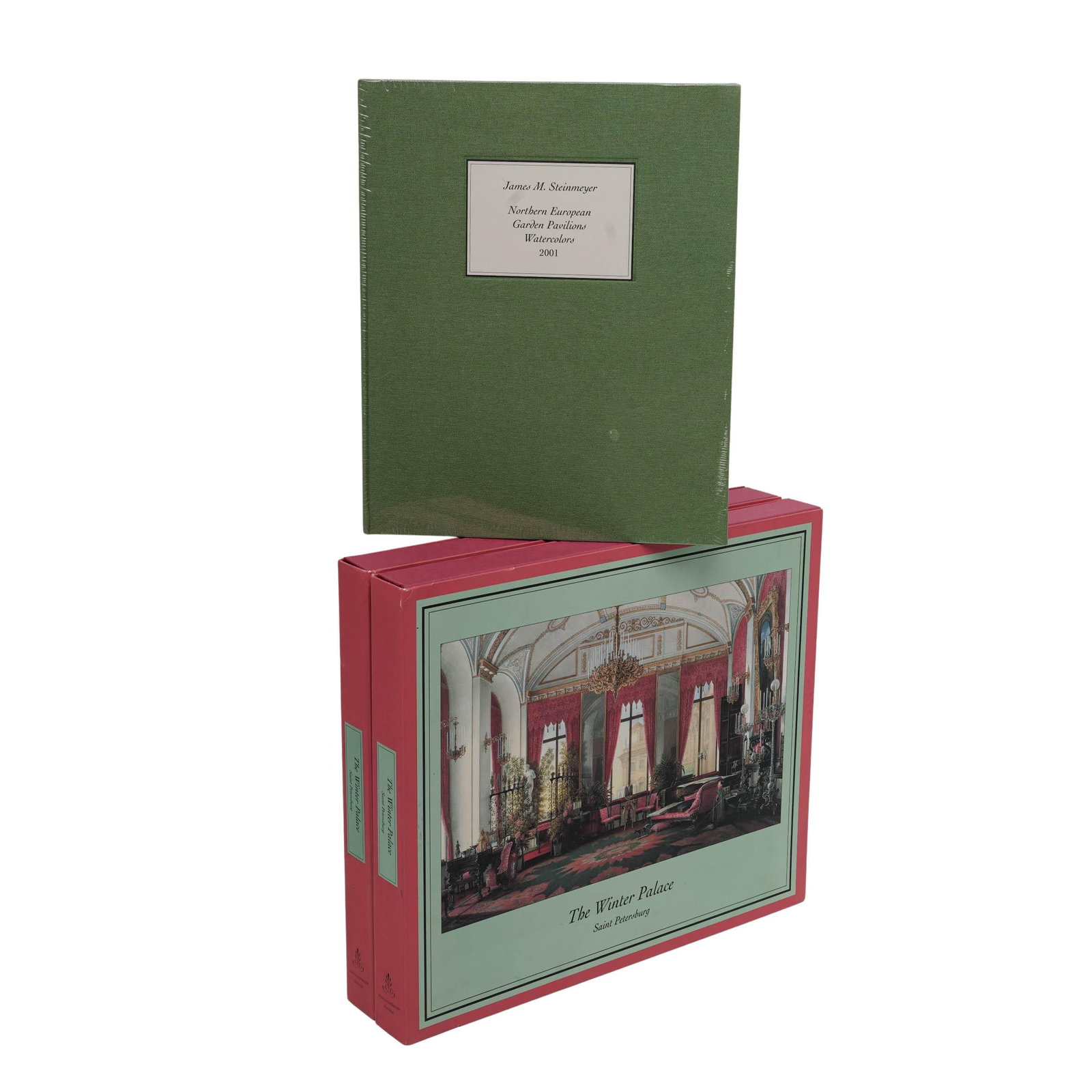 (3 pc) James M. Steinmeyer "Watercolors" & The Winter Palace Alain de Gourcuff Books (1 of 11)