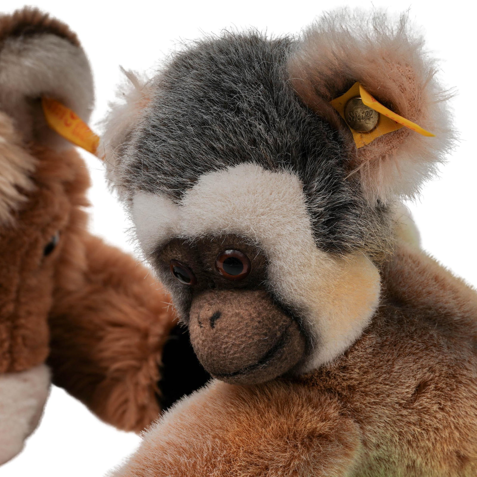 (3 pcs) Steiff Monkey, Horse, Fox - 4