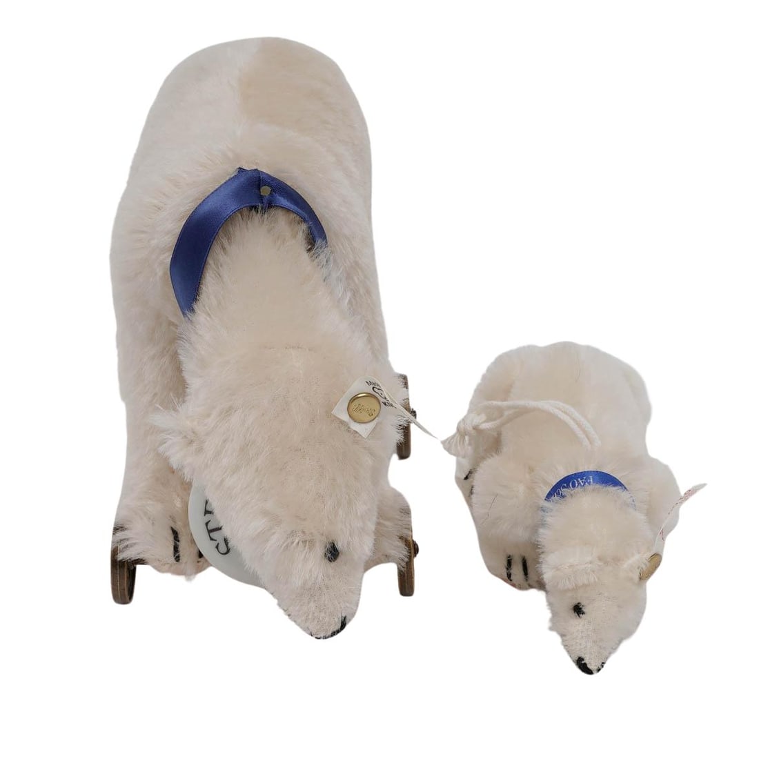 (2 pcs) Steiff Polar Bears - 6
