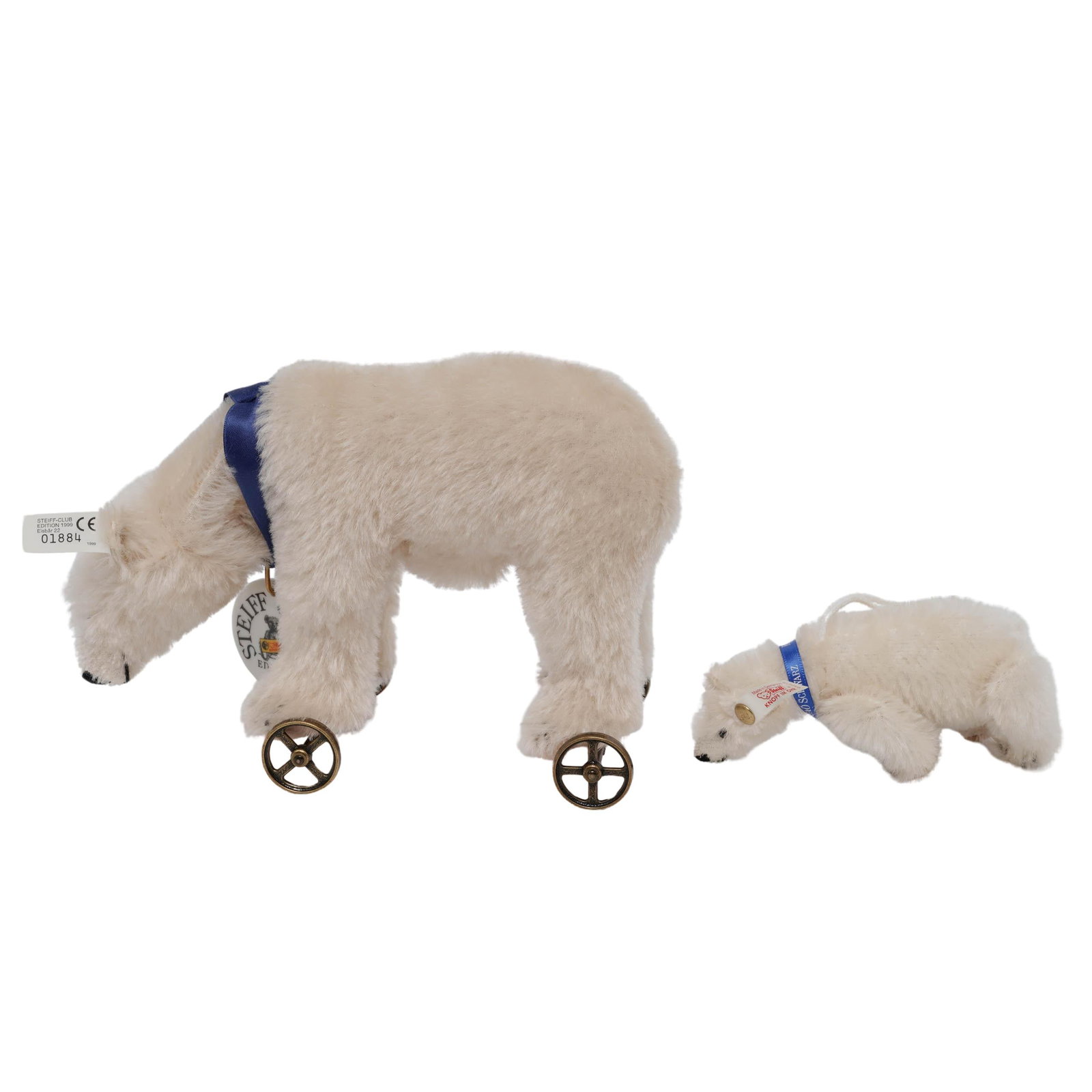(2 pcs) Steiff Polar Bears - 7