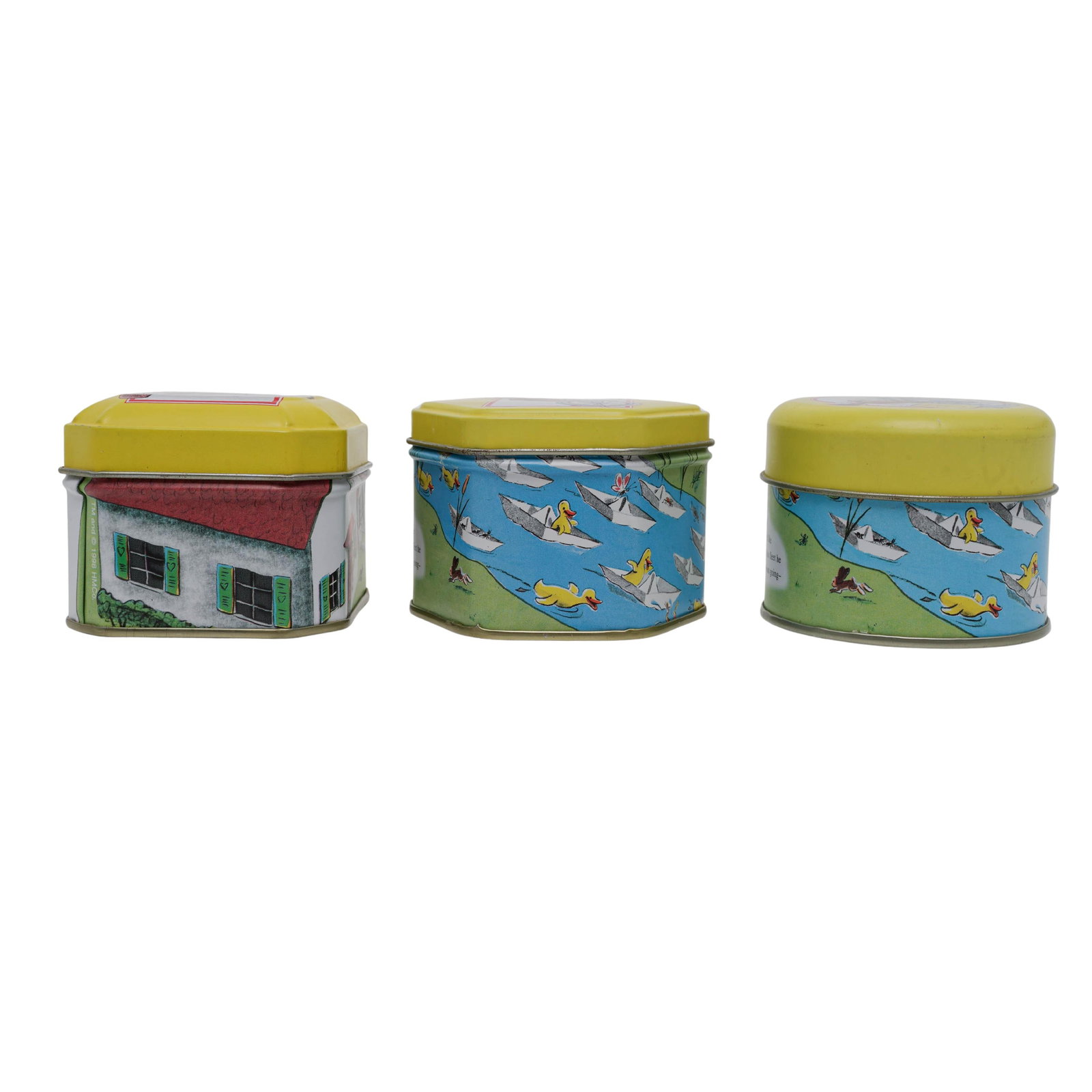 (3 pcs) Tin Curious George Boxes - 7