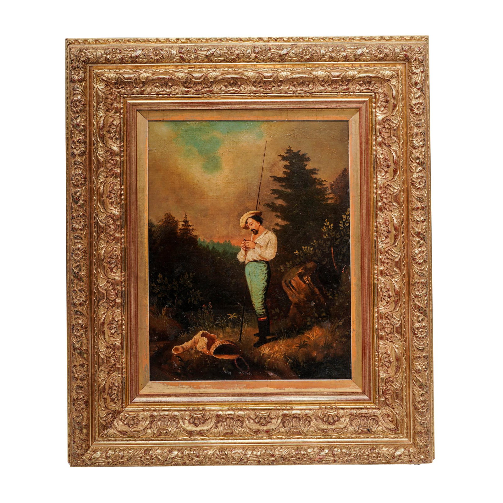 Antique Italian Embellished Print (1 of 2)