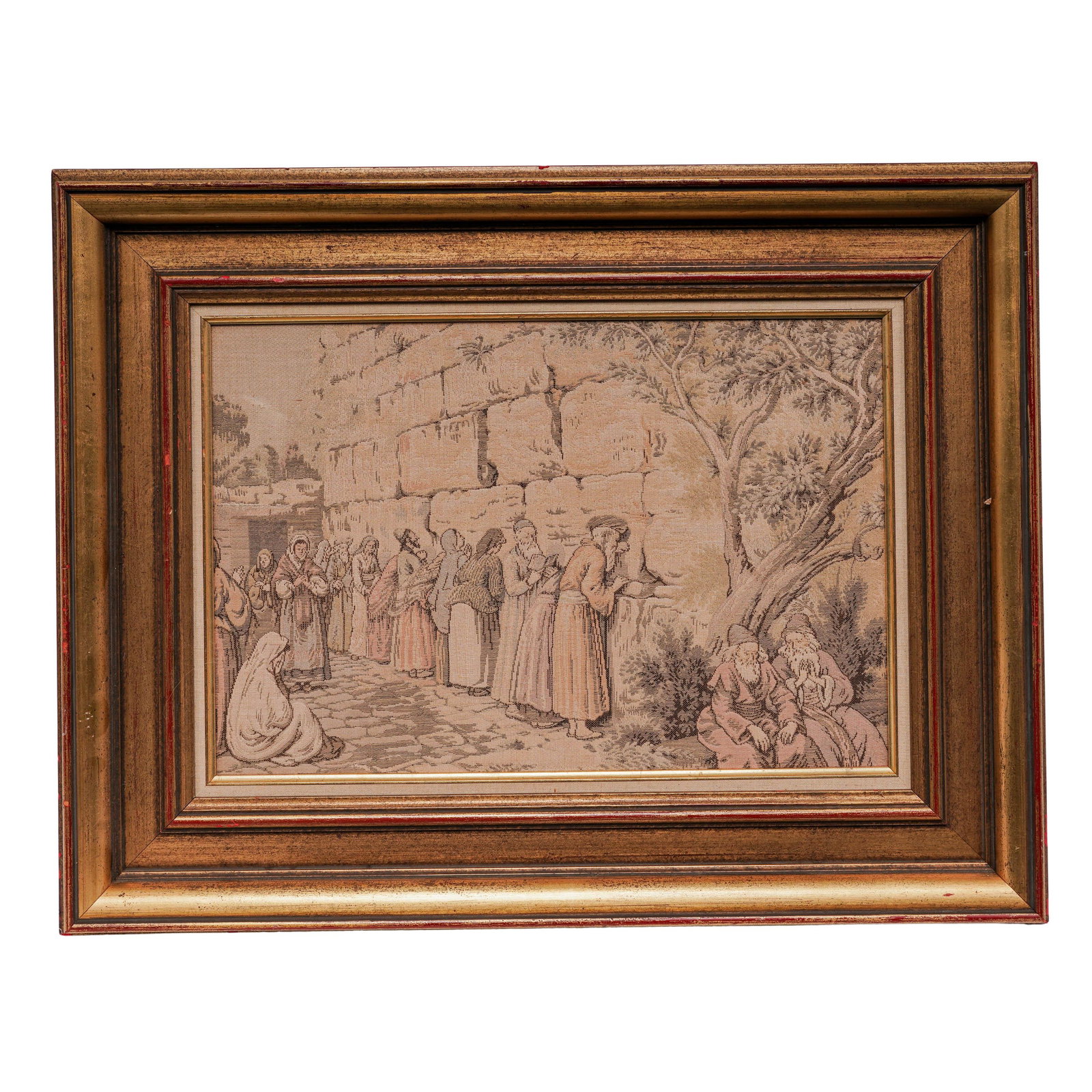 Judaica "The Western Wall" Embroidery (1 of 3)