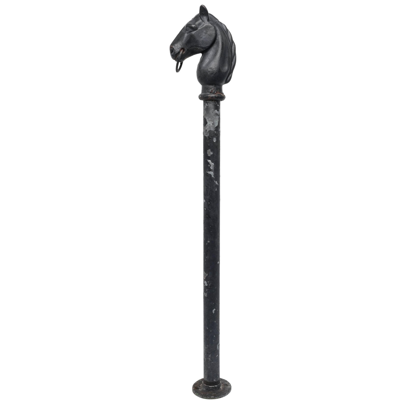 Antique Cast Iron Horse Head Hitching Post (1 of 5)