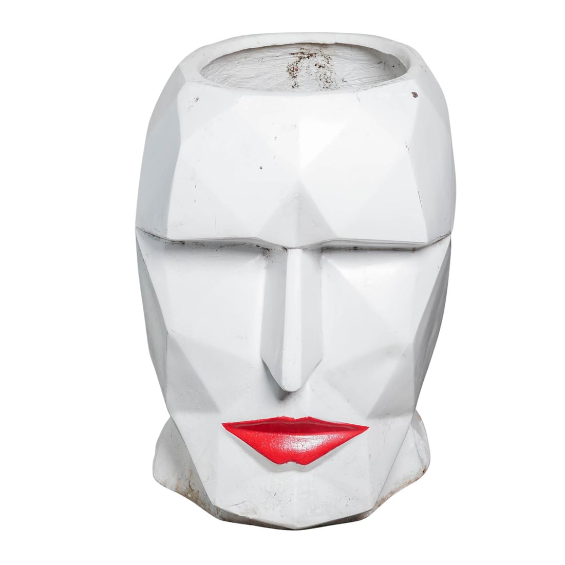 Large Cubist Face Planter (1 of 5)