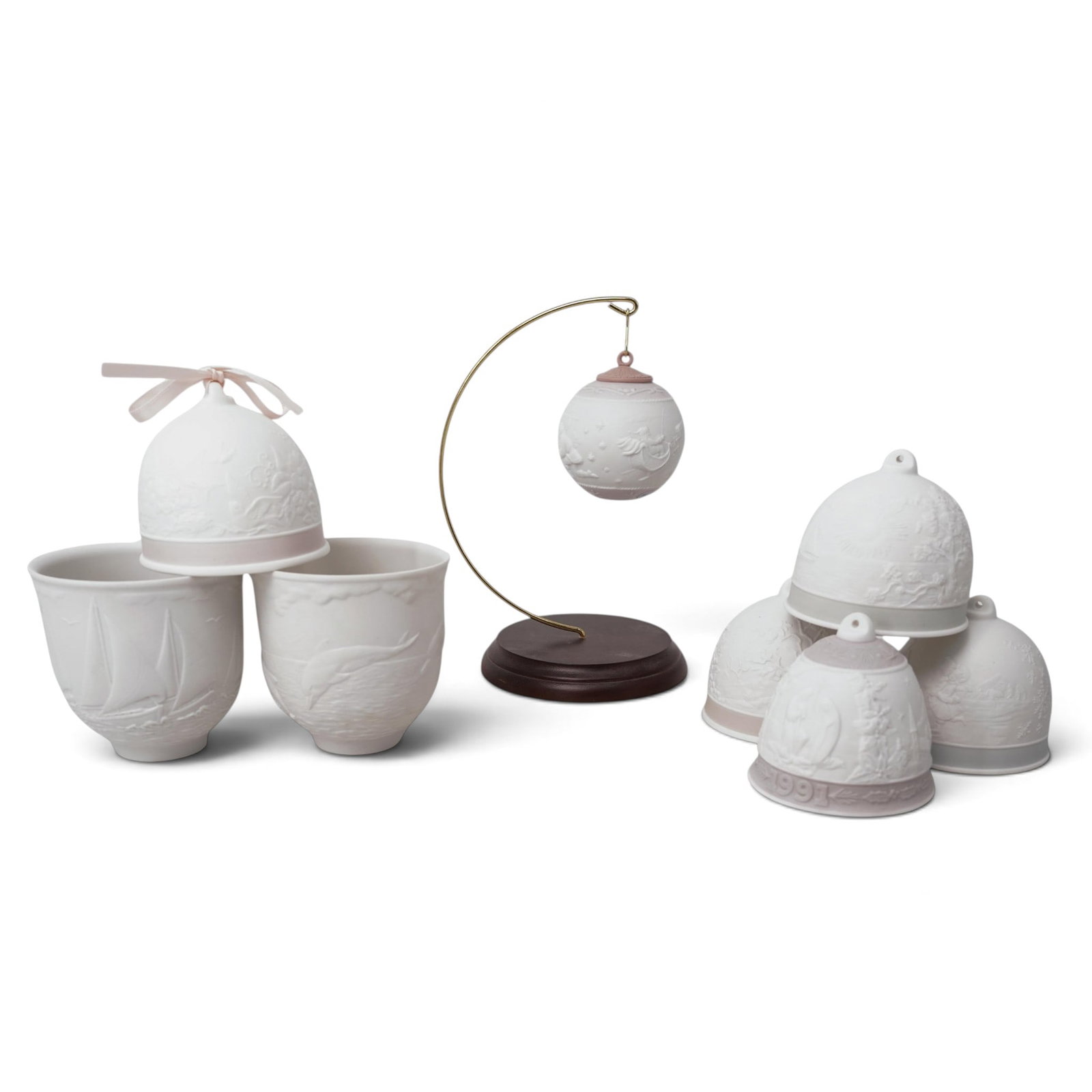 (8 pcs) Lladro Porcelain Grouping (1 of 3)