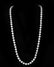 Vintage White Jade & Gold Beaded Necklace