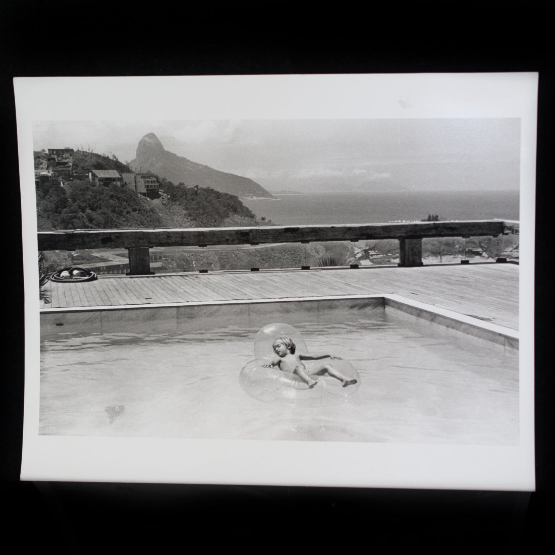 Otto Stupakoff (1935-2009) Gelatina Silver Print "Sef": DESCRIPTION: Otto Stupakoff one of the most prominent Brazilian Photgraphers, he photgraphed many stars of the 1960s like Paul Newman, Bette Davis, Grace Kelly, Jack Nicholson and president Richard Ni