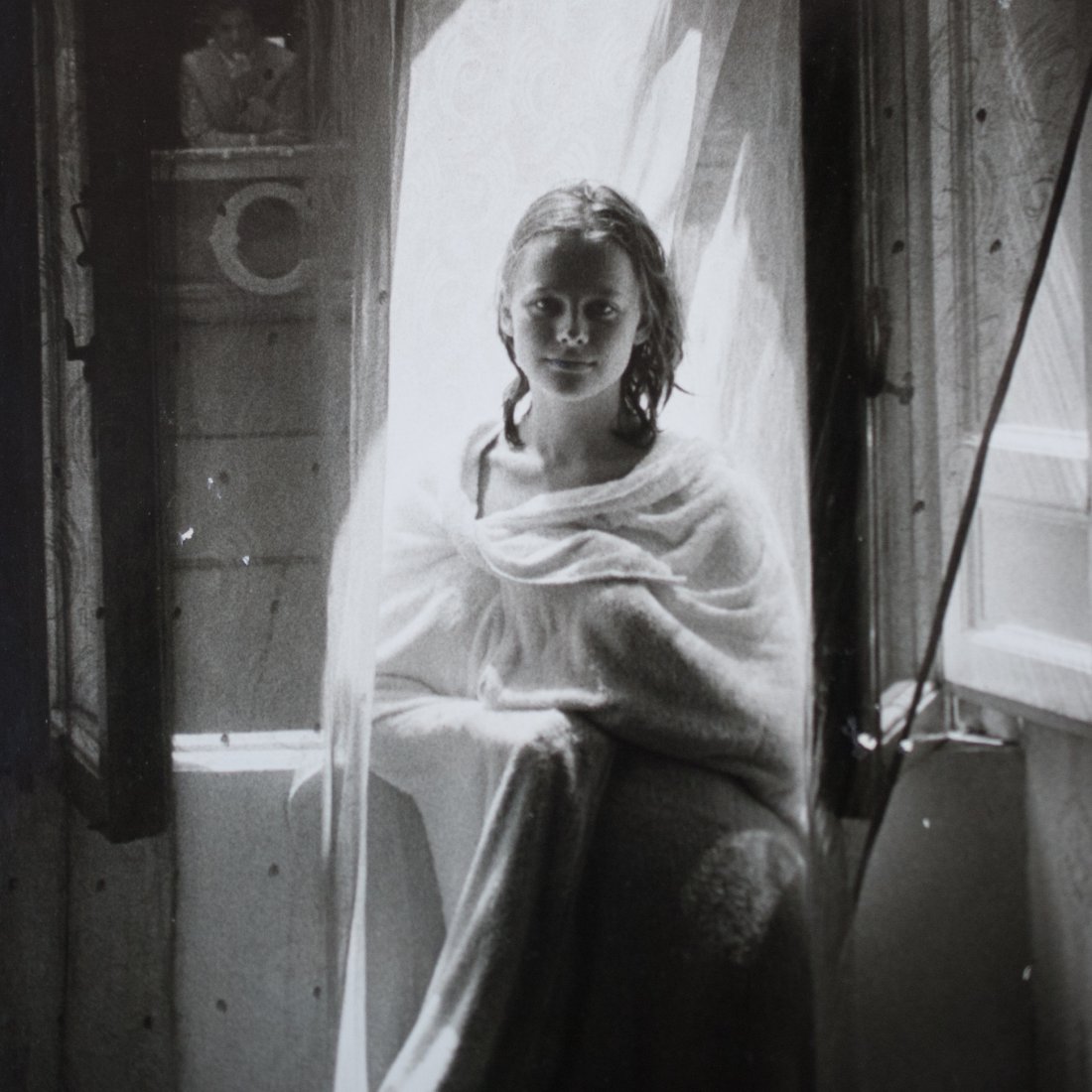 Otto Stupakoff (1935-2009) Gelatina Silver Print "Roma": DESCRIPTION: Otto Stupakoff one of the most prominent Brazilian Photgraphers, he photgraphed many stars of the 1960s like Paul Newman, Bette Davis, Grace Kelly, Jack Nickolson and President Richard Ni