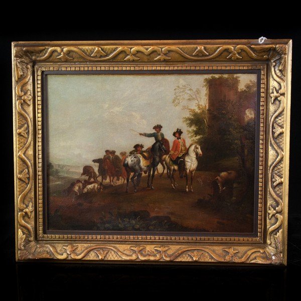 Wenzel Ignaz Prasch (German, 1708–1761) Oil On Panel (1 of 4)