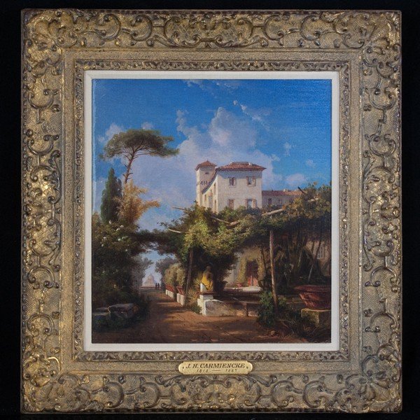Johan Hermann Carmiencke (Germany 1810-1867) Oil On (1 of 4)