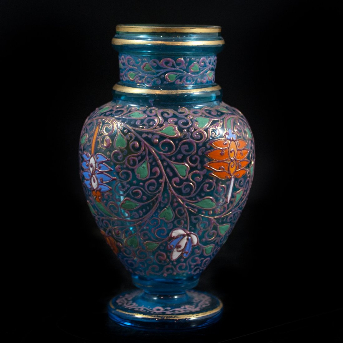 Miniature Glass Floral Vase (1 of 4)