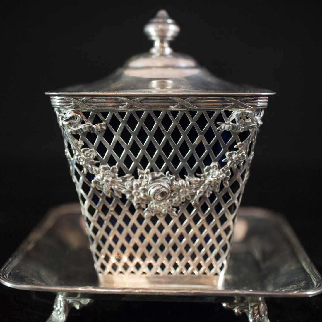 Tiffany & Co. Sterling Box & Tray (1 of 5)