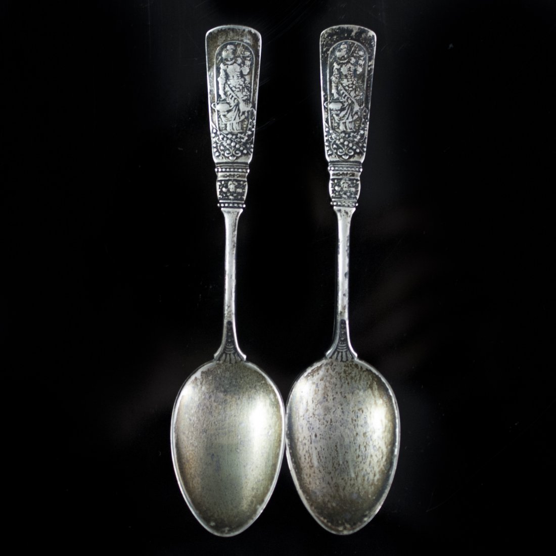 Pair of Gorham Sterling Spoons (1 of 4)