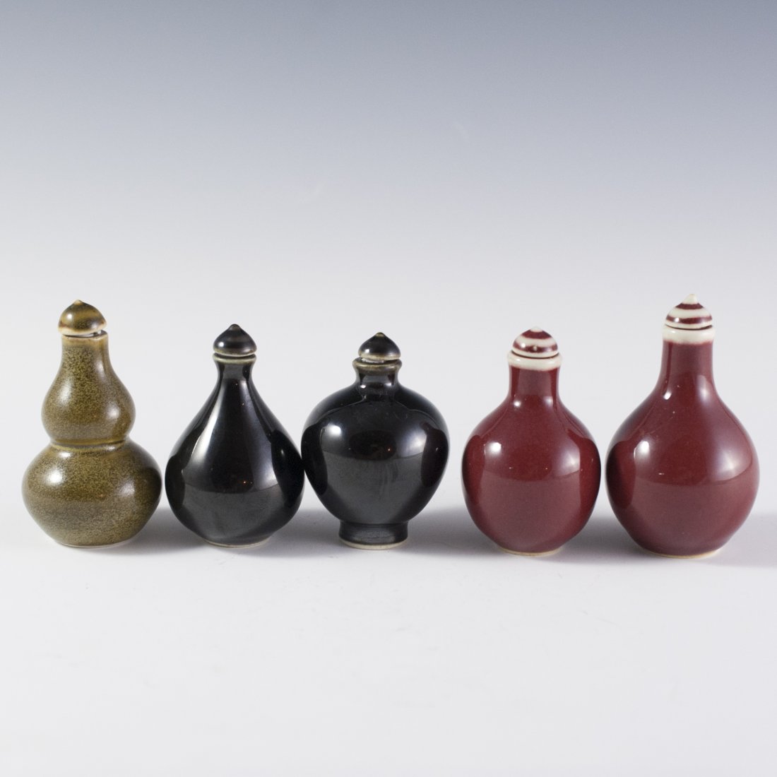 Lot of Porcelain Snuff Bottles (1 of 3)