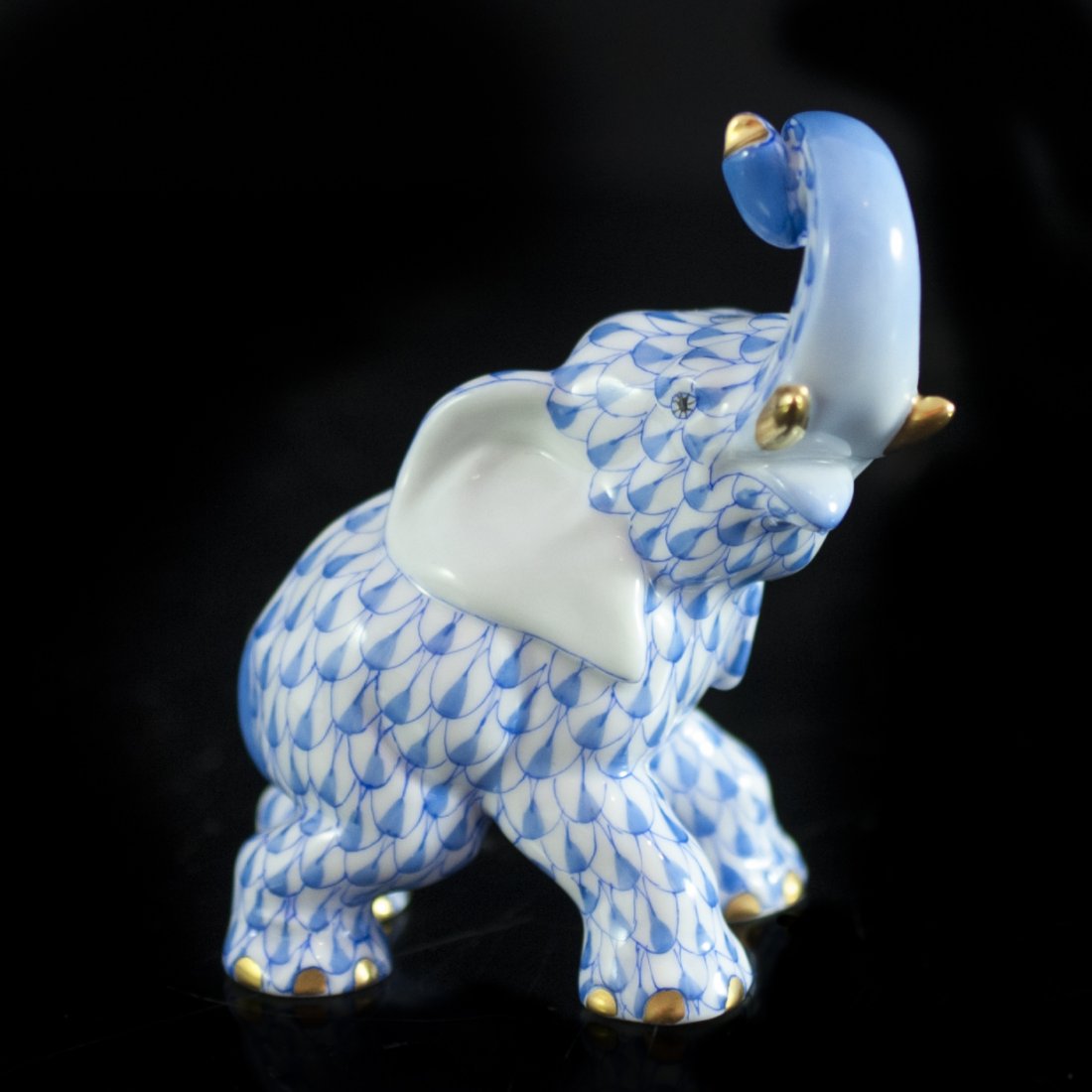 Herend Elephant Figurine (1 of 5)
