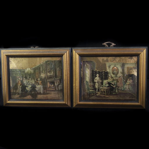 Sungott Art Studio Gold Leaf Cutouts Oct 07 2015 Akiba Antiques In Fl