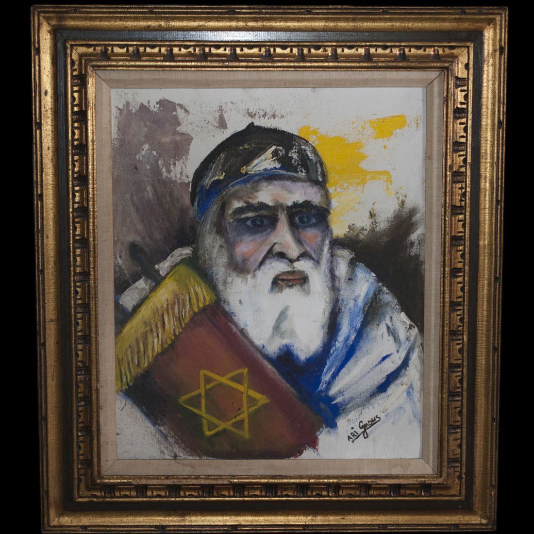 Ari Gradus(Israeli 1943-) Oil Painting (1 of 4)