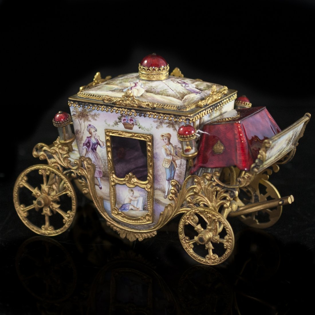 Vienna Enameled Chariot (1 of 5)