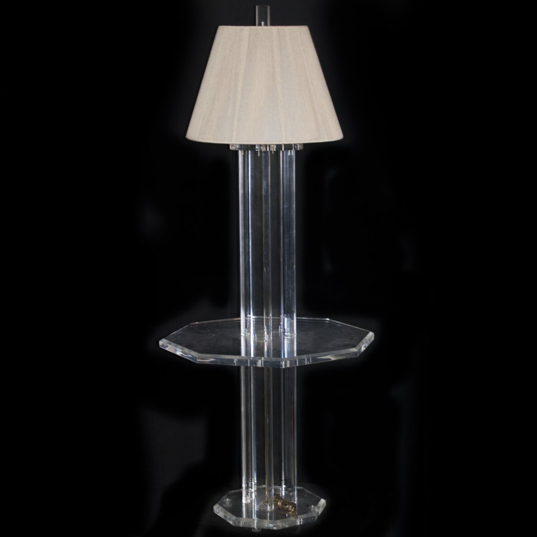 Art Deco Lucite Table Lamp (1 of 3)